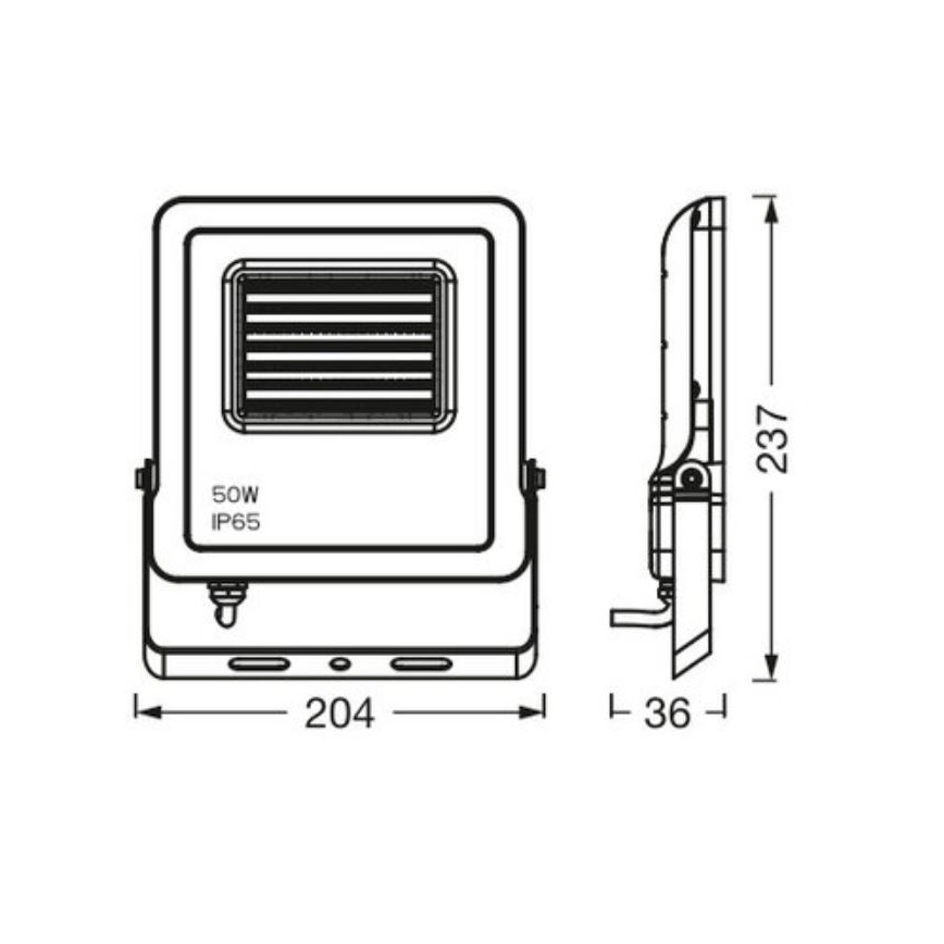 Ledvance - LED RGBW Ściemnialny naświetlacz zewnętrzny SMART+ FLOODLIGHT LED/50W/230V IP65 Wi-Fi