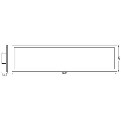 Ledvance - LED RGBW Ściemnialny panel SMART+ PLANON LED/30W/230V 3000-6500K Wi-Fi + pilot