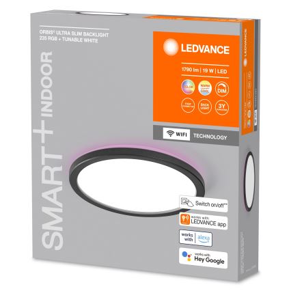 Ledvance - LED RGBW Ściemnialny plafon SMART+ ORBIS LED/19W/230V 2700-6500K Wi-Fi