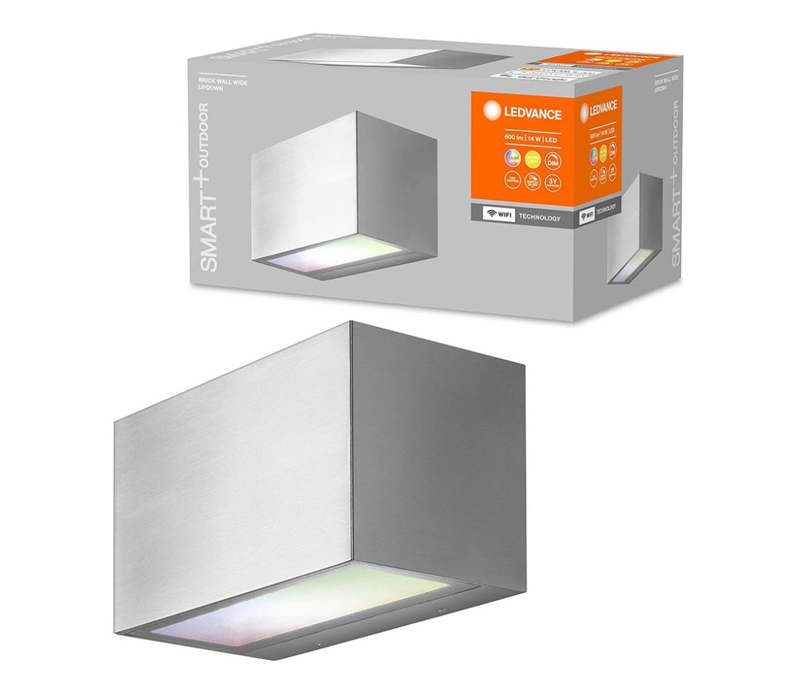Ledvance - LED RGBW Ściemniana lampa SMART+ BRICK LED/14W/230V Wi-Fi IP44