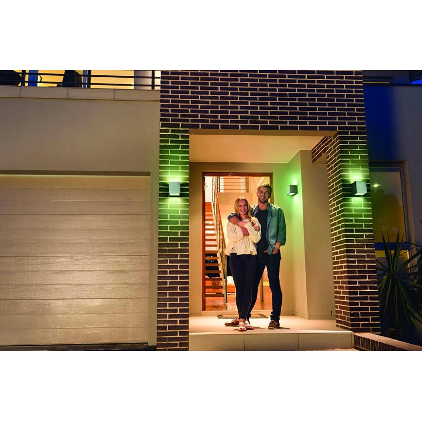 Ledvance - LED RGBW Ściemniana lampa zewnętrzna BRICK LED/14W/230V Wi-Fi IP44