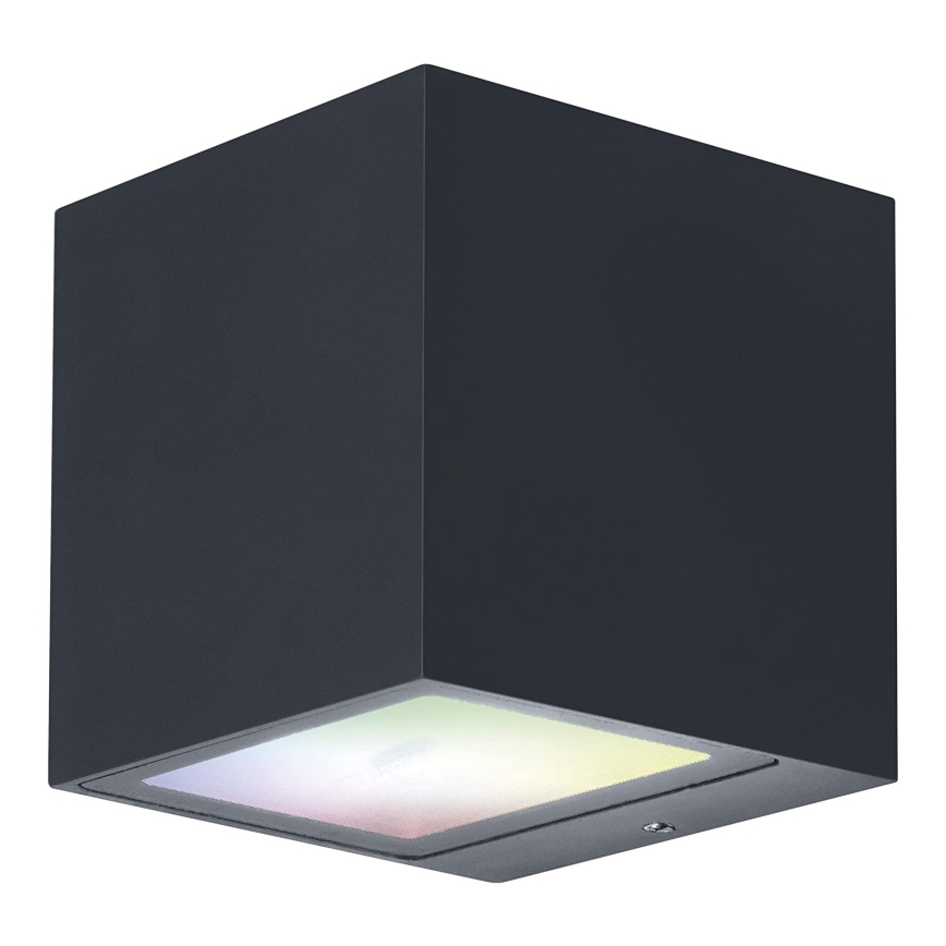 Ledvance - LED RGBW Ściemniany kinkiet zewnętrzny SMART+ BRICK LED/14W/230V Wi-Fi IP44