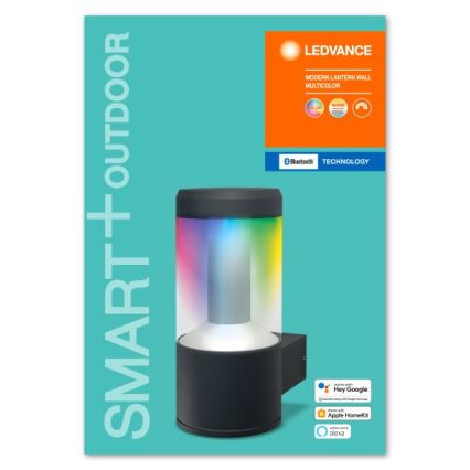 Ledvance -LED RGBW Ściemniany kinkiet SMART+ MODERN LED/12W/230V IP44 BT