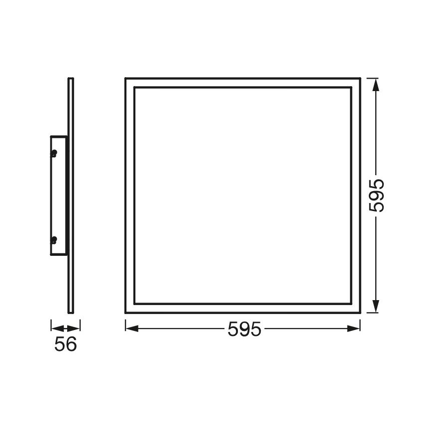 Ledvance - LED RGBW Ściemniany panel SMART+ PLANON LED/40W/230V 3000-6500K Wi-Fi + pilot