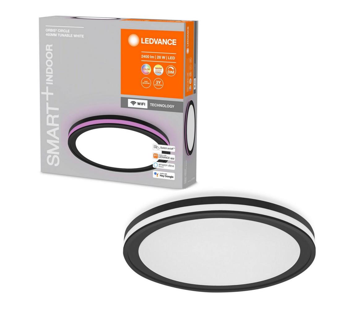 Ledvance -LED RGBW Ściemniany plafon SMART+ CIRCLE LED/28W/230V Wi-Fi