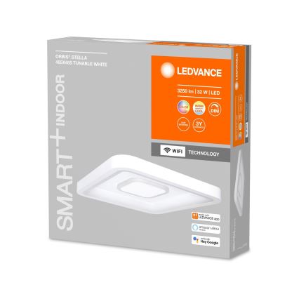 Ledvance - LED RGBW Ściemniany plafon SMART+ ORBIS LED/32W/230V 2700-6500K Wi-Fi