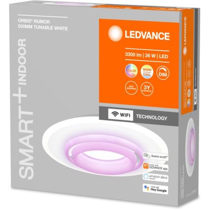 Ledvance - LED RGBW Ściemniany plafon SMART+ ORBIS LED/32W/230V Wi-Fi