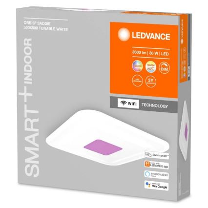 Ledvance - LED RGBW Ściemniany plafon SMART+ ORBIS LED/32W/230V Wi-Fi