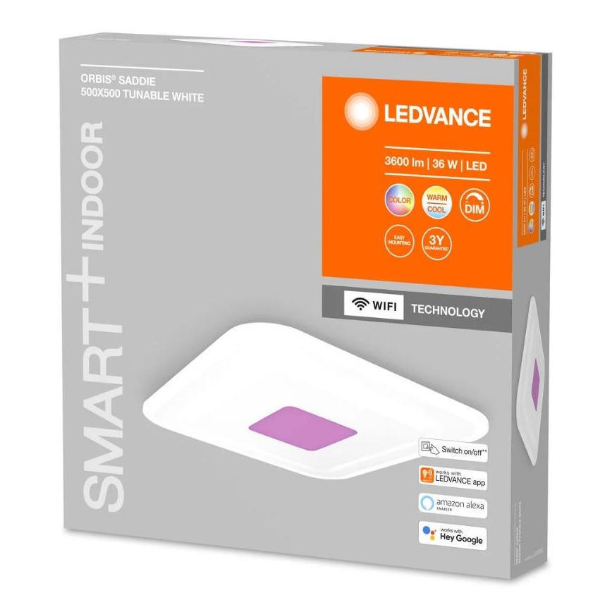 Ledvance - LED RGBW Ściemniany plafon SMART+ ORBIS LED/32W/230V Wi-Fi