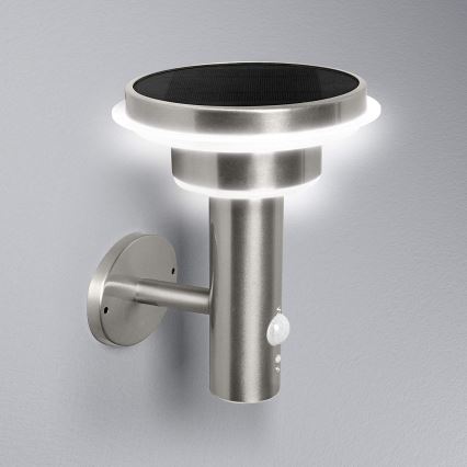 Ledvance - LED Ściemnialna lampa solarna z czujnikiem CIRCLE LED/6W/3,2V 2200 mAh IP44