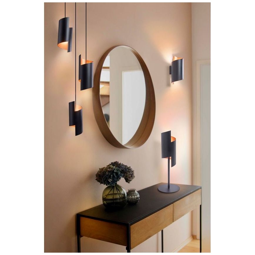 Ledvance - LED Ściemnialna lampa stołowa SMART+ DECOR TWIST LED/12W/230V 3000-6500K Wi-Fi czarna