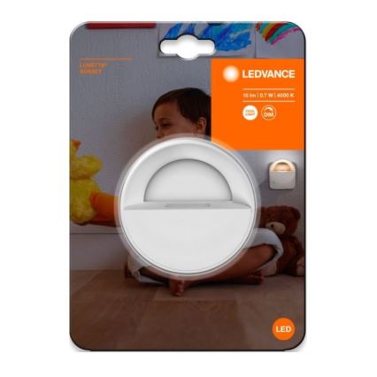 Ledvance - LED ściemnialna lampka nocna LUNETTA LED/0,7W/230V