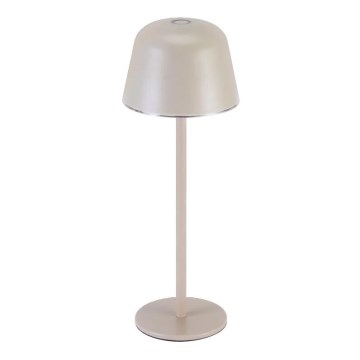 Ledvance - LED Ściemnialna zewnętrzna lampa akumulatorowa TABLE LED/2,5W/5V IP54 beżowa