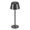 Ledvance - LED Ściemnialna zewnętrzna lampa akumulatorowa TABLE LED/2,5W/5V IP54 czarna