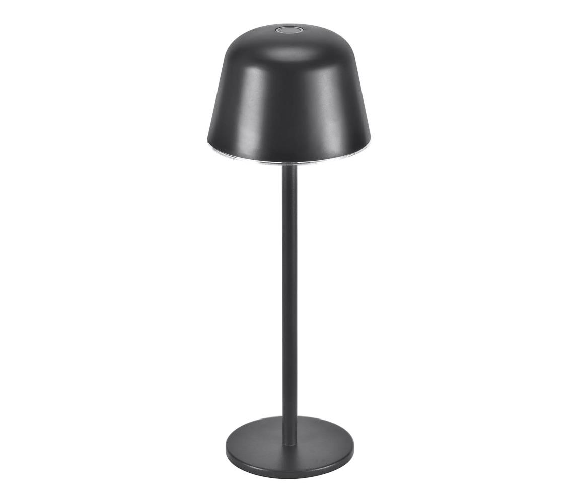 Ledvance - LED Ściemnialna zewnętrzna lampa akumulatorowa TABLE LED/2,5W/5V IP54 czarna