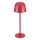 Ledvance - LED Ściemnialna zewnętrzna lampa akumulatorowa TABLE LED/2,5W/5V IP54 czerwona