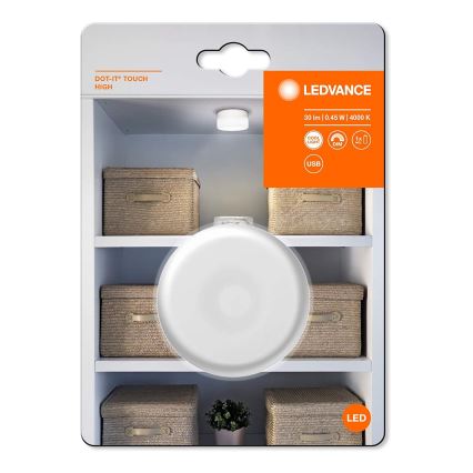 Ledvance - LED ściemnialne oświetlenie orientacyjne DOT-IT LED/0,45W/5V 500 mAh