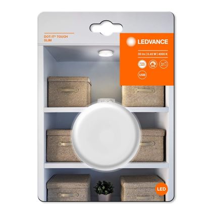 Ledvance - LED ściemnialne oświetlenie orientacyjne DOT-IT LED/0,45W/5V 500 mAh