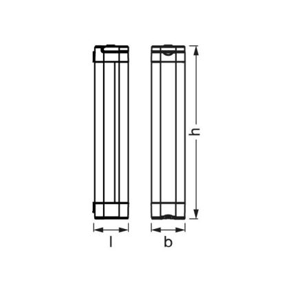 Ledvance - LED ściemnialne oświetlenie orientacyjne LINEAR LED/6,9W/5V 2200 mAh IP54
