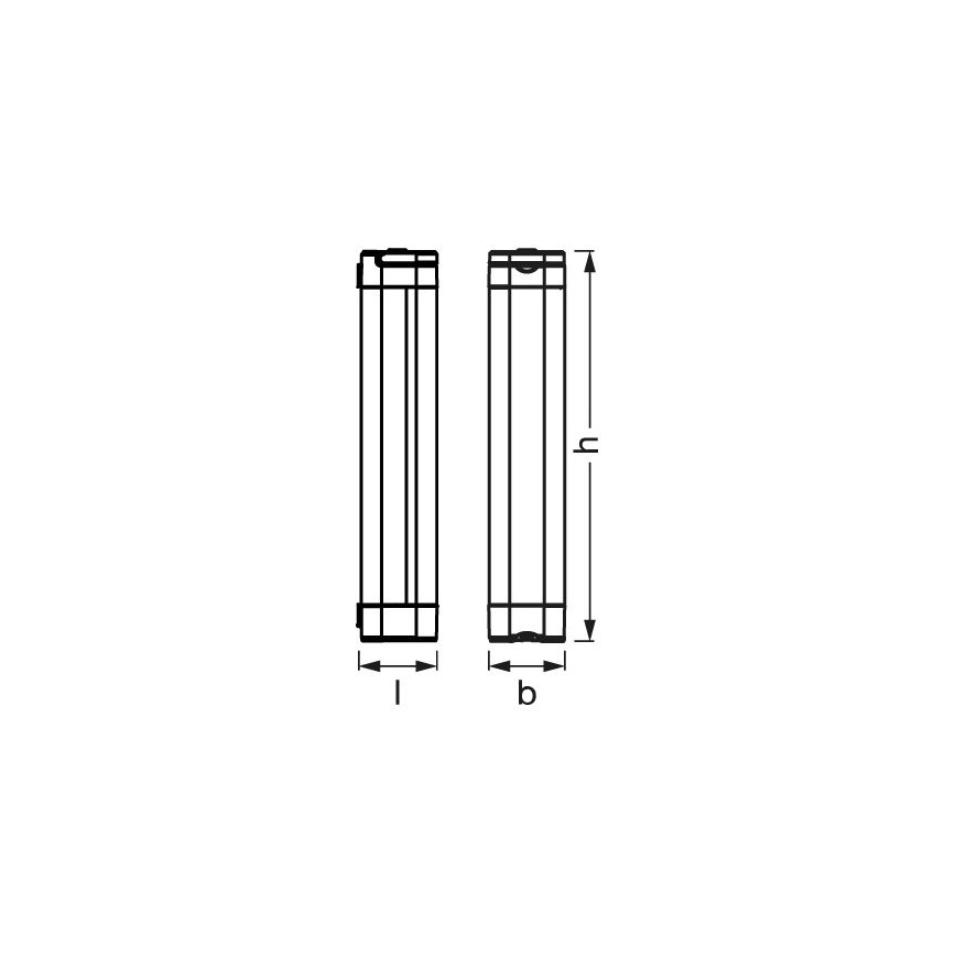 Ledvance - LED ściemnialne oświetlenie orientacyjne LINEAR LED/6,9W/5V 2200 mAh IP54