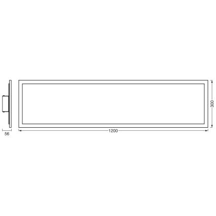 Ledvance - LED Ściemnialny panel SUN@HOME LED/35W/230V 2200-5000K CRI 95 Wi-Fi