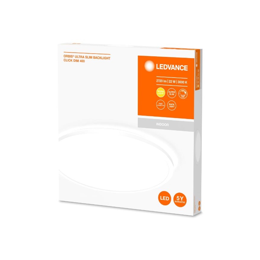 Ledvance - LED Ściemnialny plafon ORBIS LED/22W/230V biały