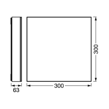 Ledvance - LED Ściemnialny plafon SMART+ FRAMELESS LED/21W/230V 3000-6500K Wi-Fi