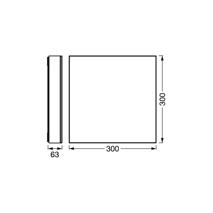 Ledvance - LED Ściemnialny plafon SMART+ FRAMELESS LED/21W/230V 3000-6500K Wi-Fi