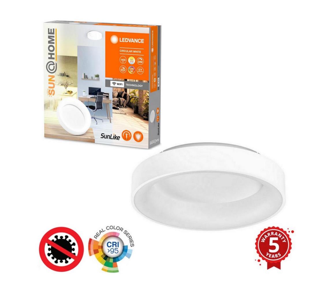 Ledvance-LED Ściemnialny plafon SUN@HOME CIRCULAR LED/18,5W/230V Wi-Fi