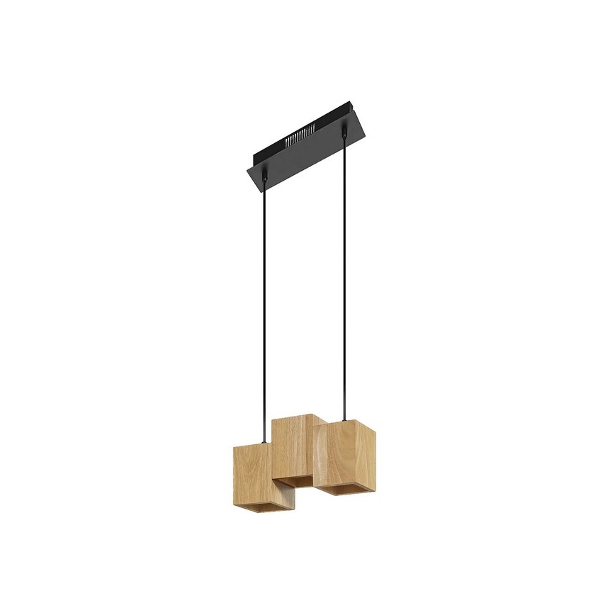 Ledvance - LED Ściemnialny żyrandol na lince DECOR WOOD 3xLED/7W/230V Wi-Fi