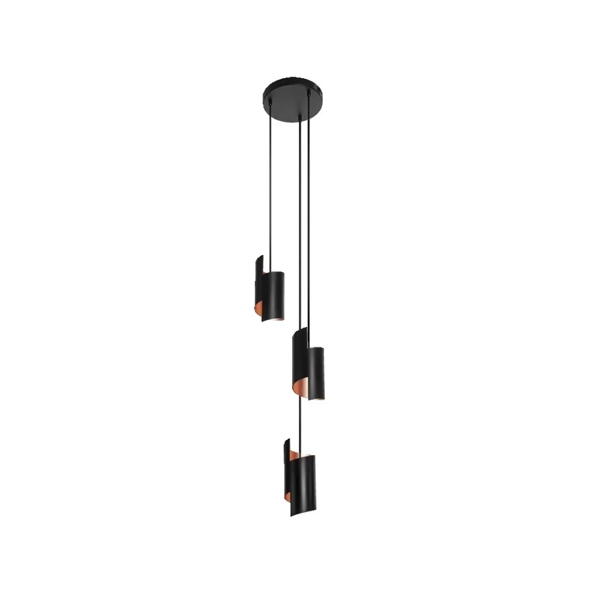 Ledvance - LED Ściemnialny żyrandol na lince SMART+ DECOR 3xLED/8W/230V czarny Wi-Fi