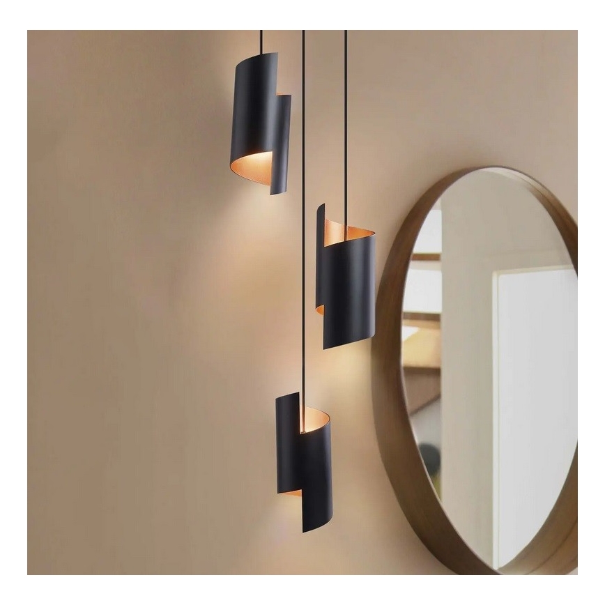 Ledvance - LED Ściemnialny żyrandol na lince SMART+ DECOR 3xLED/8W/230V czarny Wi-Fi