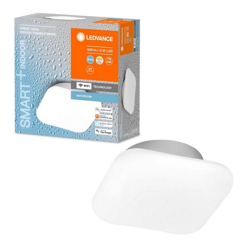 Ledvance - LED Ściemniana lampa łazienkowa SMART+ AQUA LED/12W/230V 3000-6500K IP44 Wi-Fi