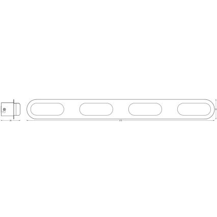 Ledvance - LED Ściemniana lampa łazienkowa SMART+ DUPLO LED/27W/230V 3000-6500K Wi-Fi IP44