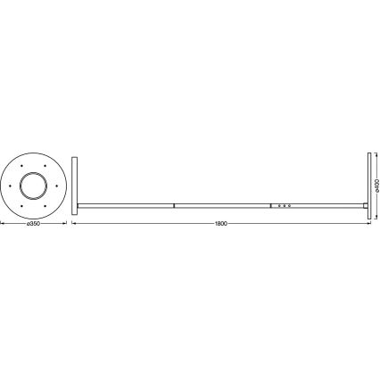 Ledvance - LED Ściemniana lampa SUN@HOME LED/36W/230V 2200-5000K CRI 95 Wi-Fi