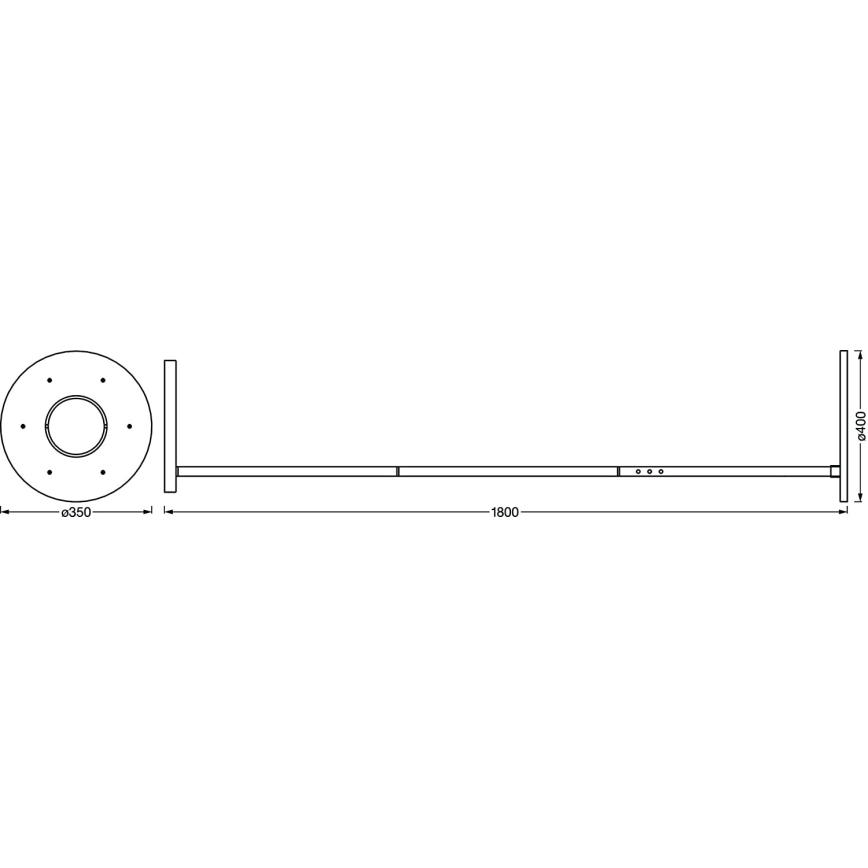 Ledvance - LED Ściemniana lampa SUN@HOME LED/36W/230V 2200-5000K CRI 95 Wi-Fi