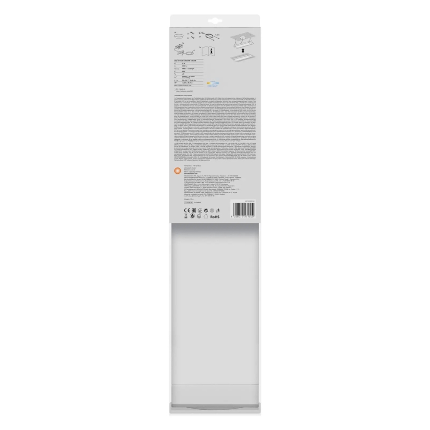 Ledvance - LED Ściemniana lampa wisząca OFFICE LINE 2xLED/12,5W/230V