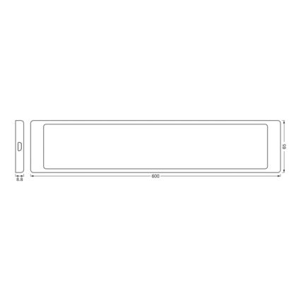 Ledvance - LED Ściemniane kuchenne oświetlenie podszawkowet UNDERCABINET LED/12W/230V 2700-6500K Wi-Fi