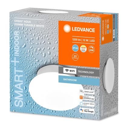 Ledvance - LED Ściemniane oświetlanie łazienkowe SMART+ AQUA LED/12W/230V 3000-6500K IP44 Wi-Fi