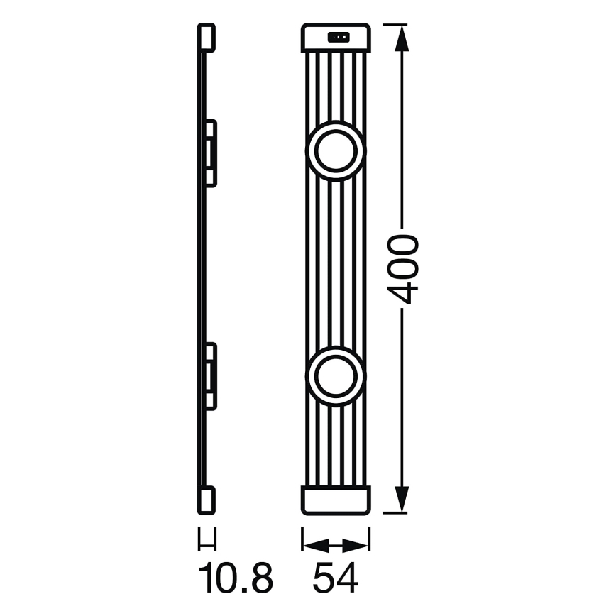 Ledvance - LED Ściemniane oświetlenie do mebli z czujnikiem LINEAR 2xLED/3,5W/230V