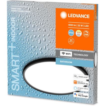 Ledvance - LED Ściemniany plafon łazienkowy SMART+ DISC LED/32W/230V 3000-6500K Wi-Fi IP44