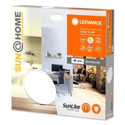 Ledvance - LED Ściemniany plafon SUN@HOME ORBIS LED/26W/230V 2200-5000K CRI 95 Wi-Fi