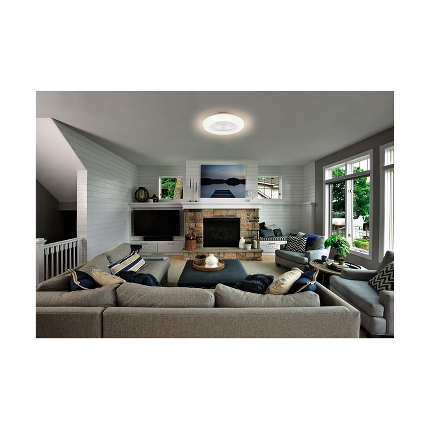 Ledvance - LED Ściemniany plafon z wentylatorem SMART+ LED/35W/230V Wi-Fi 3000-6500K + pilot