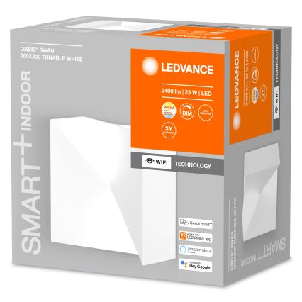 Ledvance - LED Ściemniany kinkiet SMART+ SWAN LED/23W/230V 3000-6500K Wi-Fi