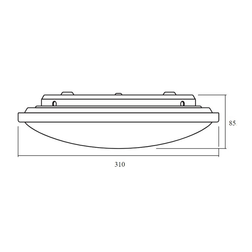 Ledvance - LED Ściemniany plafon ORBIS LED/17W/230V 2700-6500 + pilot