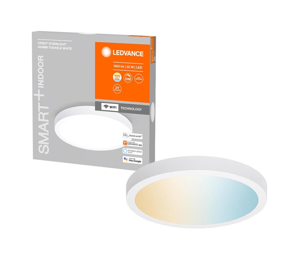 Ledvance - LED Ściemniany plafon SMART+ DOWNLIGHT LED/22W/230V Wi-Fi