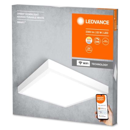 Ledvance - LED Ściemniany plafon SMART+ DOWNLIGHT LED/22W/230V 3000-6500K Wi-Fi