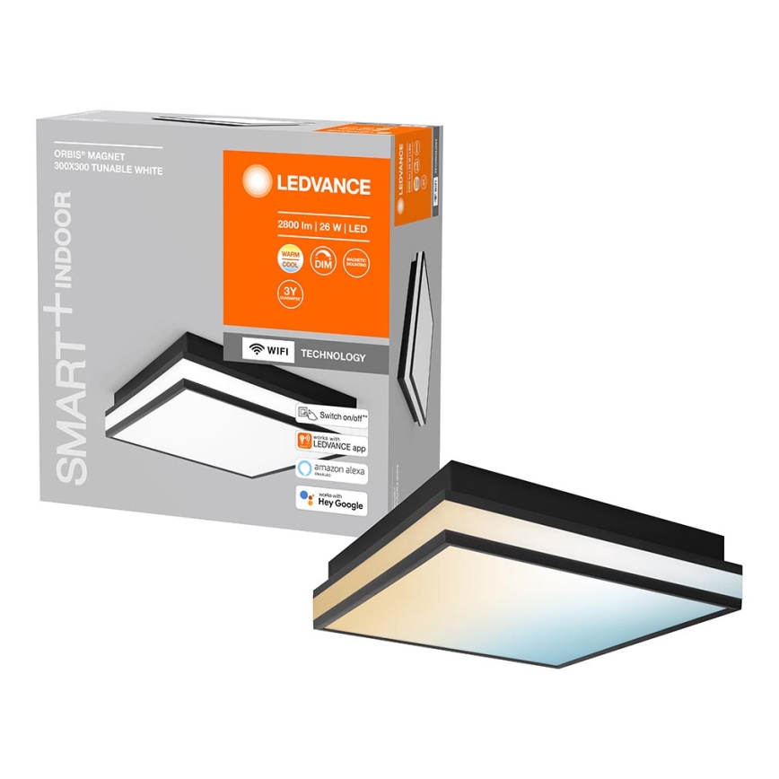 Ledvance - LED Ściemniany plafon SMART+ MAGNET LED/26W/230V 3000-6500K Wi-Fi