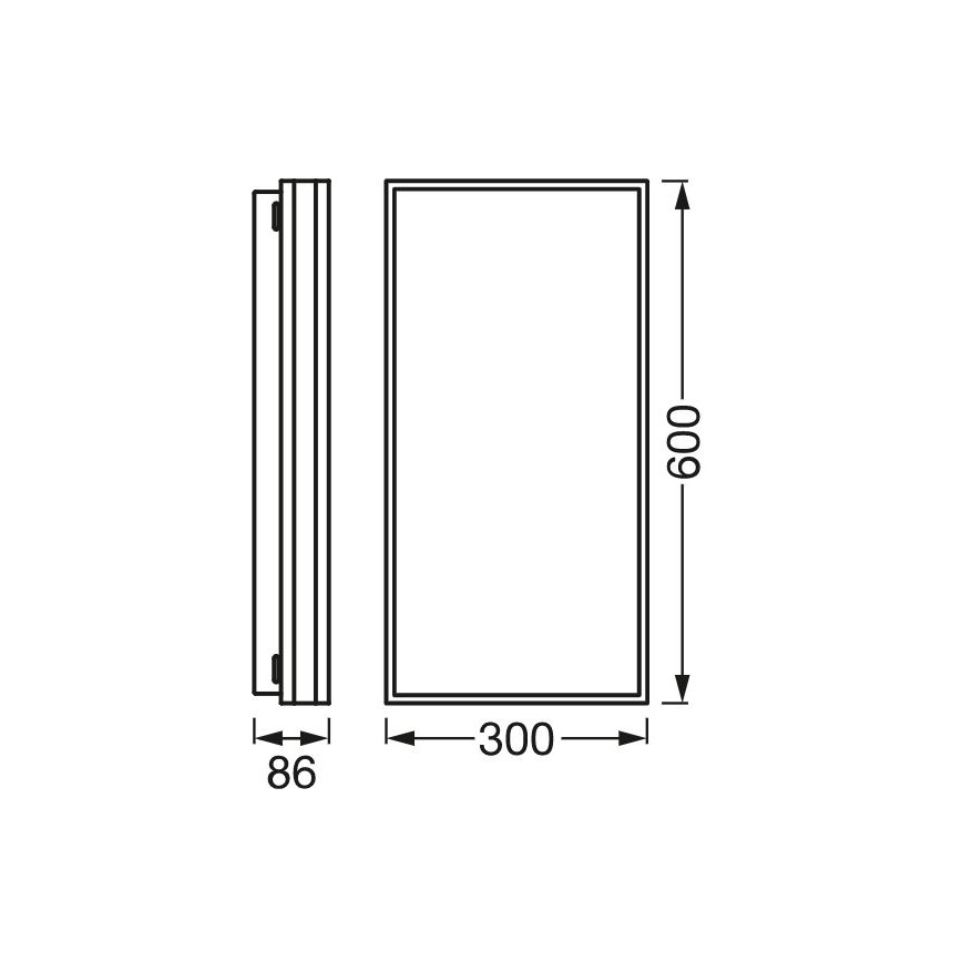 Ledvance - LED Ściemniany plafon SMART+ MAGNET LED/42W/230V 3000-6500K Wi-Fi