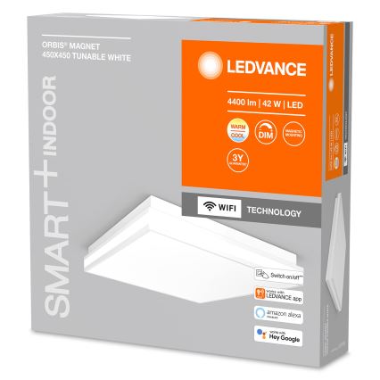 Ledvance - LED Ściemniany plafon SMART+ MAGNET LED/42W/230V 3000-6500K Wi-Fi